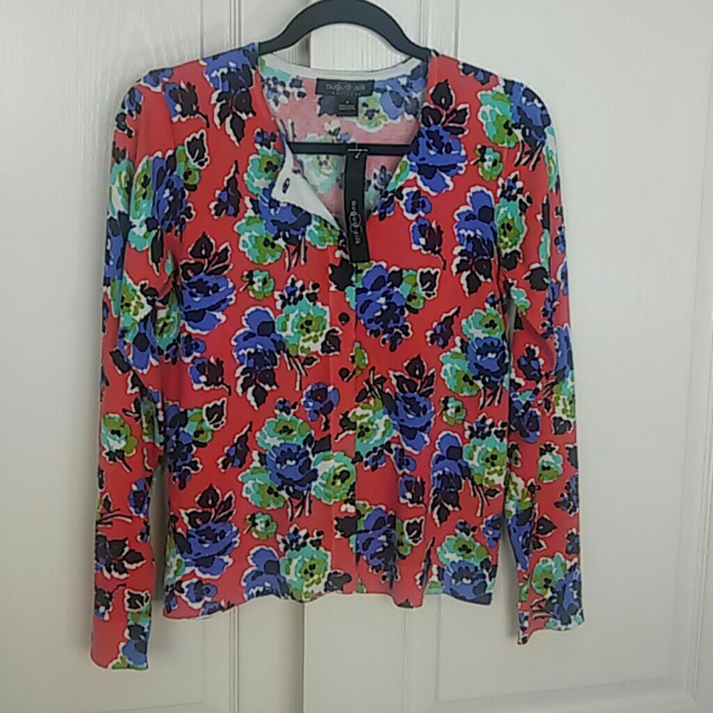 august silk sweater